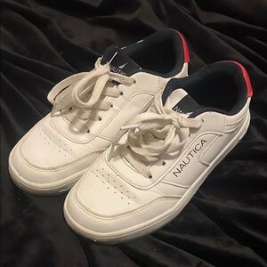 NAUTICA - Boys Logo Lace- Up Sneakers